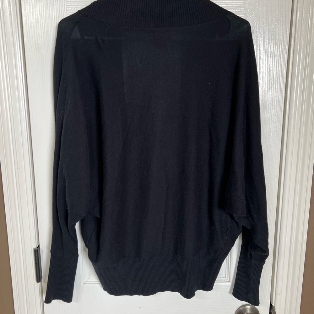 Elle Brand Black Cardigan Size Small - Picture 2 of 5